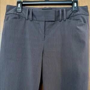 EUC The Limited Cassidy Fit Pinstripe Dress Pants - Gray Size 10